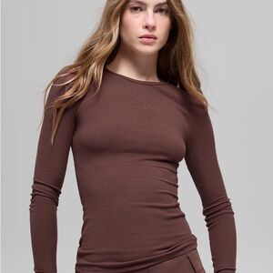 ALO Yoga Ribbed Modal Long Sleeve SOLD OUT ONLINE